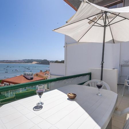 Concha Mar Com Vista Sobre A Baia Apartment Sao Martinho do Porto Ngoại thất bức ảnh