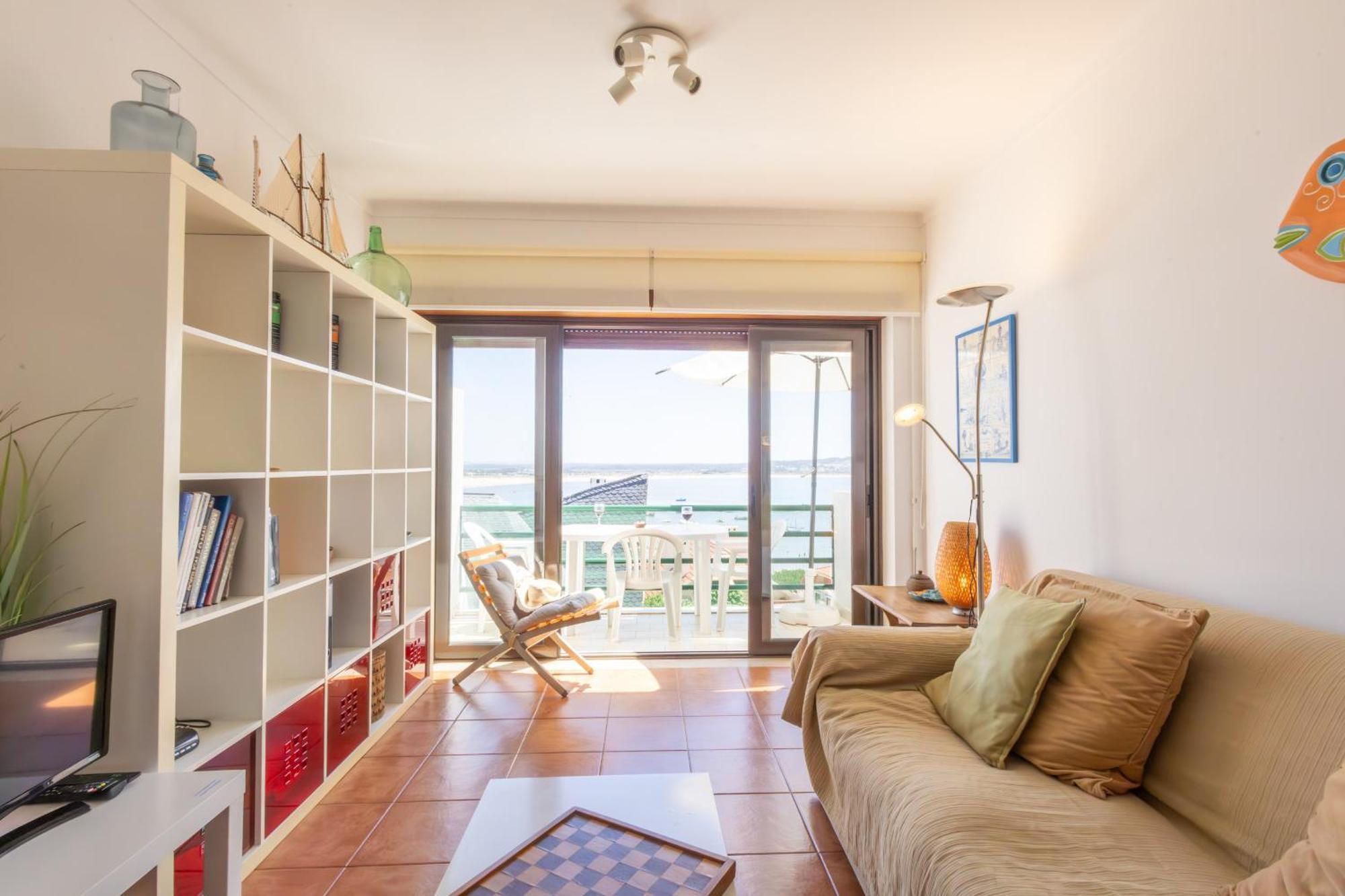 Concha Mar Com Vista Sobre A Baia Apartment Sao Martinho do Porto Ngoại thất bức ảnh